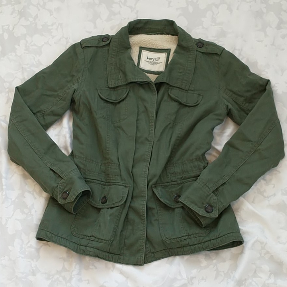 Kirra Sherpa Lined Jacket